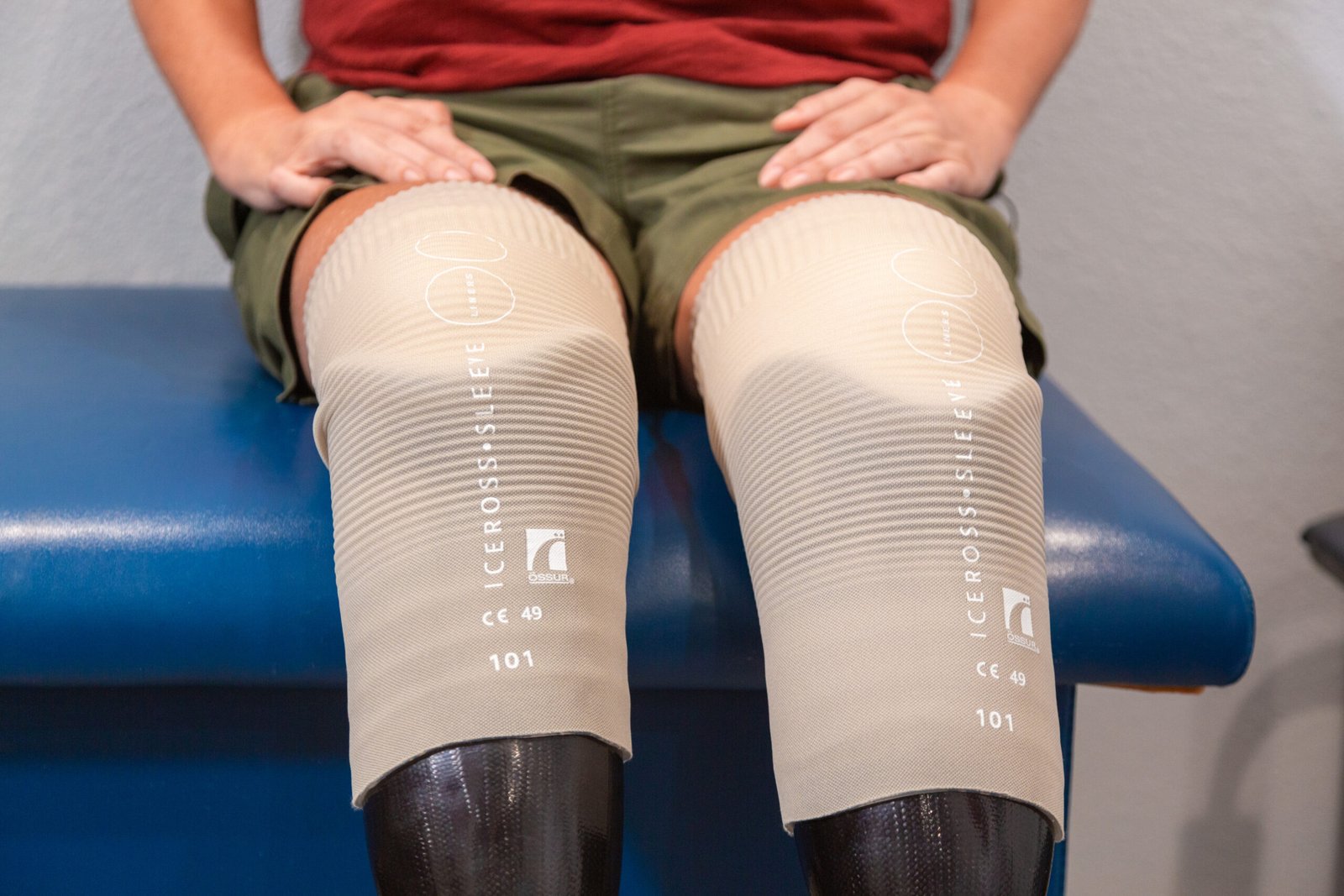 joelehira ossur iceross sleeve joelheira ossur iceross sleeve